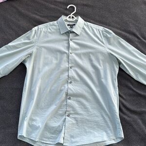 Alfani long sleeve button down shirt